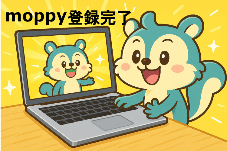 moppy会員登録完了