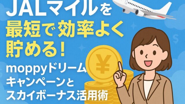 mymoppy-JALmile-get-dream-and-sky