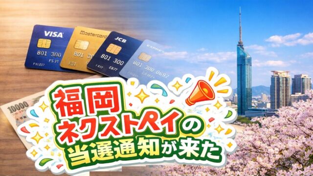 福岡ネクスペイ　当選