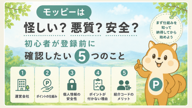 モッピー safety